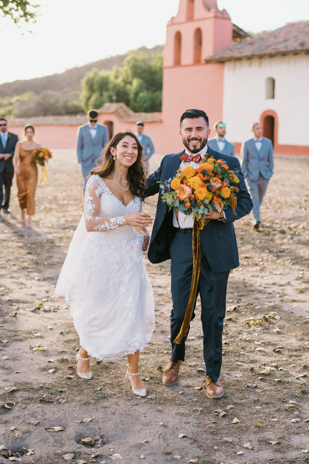 La Purisima Mission Fall Wedding // Maria & Eric
